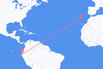 Flyg från Tumbes, Peru till Funchal, Portugal