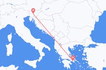 Flüge von Athen, nach Ljubljana