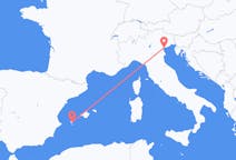 Flyg från Venedig till Ibiza