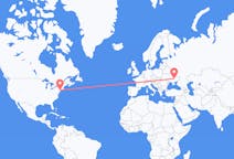 Flights from New York, the United States to Dnipro, Ukraine