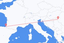 Flights from Biarritz in France to Timișoara in Romania