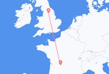 Flights from Brive-la-Gaillarde, France to Leeds, the United Kingdom