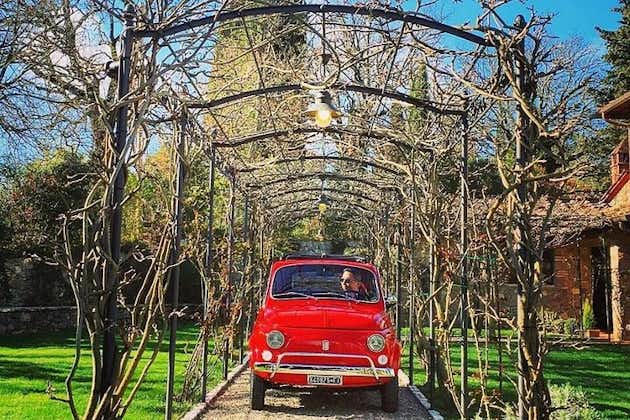 Private Vintage Fiat 500 tour in Tuscany