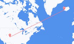 Flyrejser fra Gunnison, USA til Reykjavík, Island