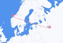 Fly fra Jaroslavl til Molde
