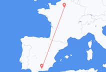 出发地 西班牙出发地 格拉纳达目的地 法国巴黎的航班