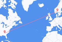 Flüge von Atlanta, nach Oslo