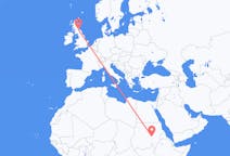 Flights from Khartoum to Edinburgh