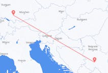 Flüge von der Stadt Kraljevo in die Stadt Memmingen