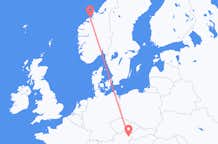 Flights from Kristiansund to Vienna