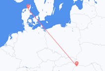 Flights from Satu Mare, Romania to Aalborg, Denmark
