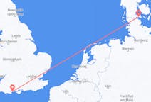 Flyreiser fra Sønderborg, Danmark til Bournemouth, England