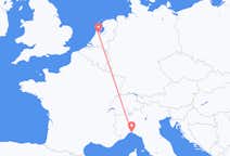 Flights from Genoa to Amsterdam