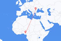 Flyreiser fra Enugu, Nigeria til București, Romania