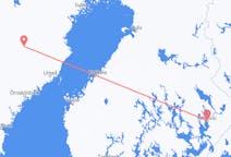 Flights from Joensuu, Finland to Lycksele, Sweden