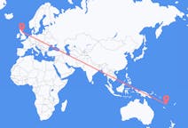 Flights from Port Vila, Vanuatu to Edinburgh, Scotland