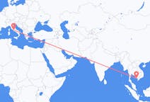 Flyreiser fra Phú Quốc, Vietnam til Roma, Italia