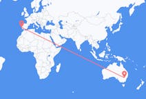 Flyg från Parkes, Australien till Lissabon, Portugal