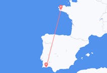 Flights from Quimper, France to Faro, Portugal