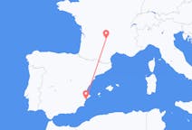 Flights from Aurillac, France to Alicante, Spain