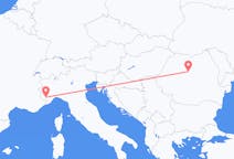Fly fra Târgu Mureș til Cuneo