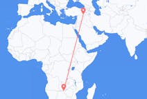 Flyg från Victoria Falls, Zimbabwe till Mardin, Turkiet