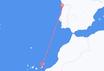 出发地 西班牙富埃特文图拉岛目的地 葡萄牙波尔图的航班