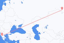 Flyg från Omsk till Ioánnina