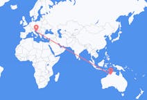 Flyreiser fra Kununurra, Australia til Zadar, Kroatia