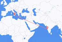 Vols de Goa, Inde pour Catane, Italie