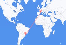 Flyreiser fra Florianópolis, Brasil til Girona, Spania