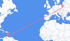 Flights from Willemstad to Radom