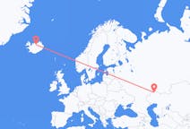 Flyrejser fra Oral, Kasakhstan til Akureyri, Island