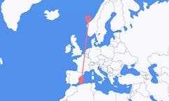 Flyg från Chlef, Algeriet till Ålesund, Norge