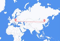 Flüge von Harbin, China nach Budapest, Ungarn