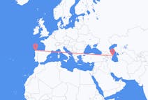 Flyreiser fra Baku, til La Coruña
