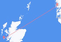 Flights from Bergen, Norway to Tiree, the United Kingdom