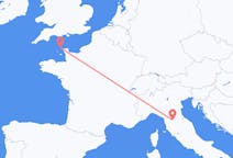 Flights from Alderney, Guernsey to Florence, Italy