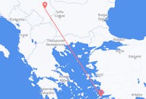 Vluchten van Niš, Servië naar Kos, Griekenland