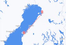 Flyreiser fra Uleåborg, Finland til Vasa, Finland