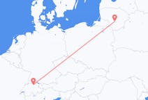 Vluchten uit Zürich naar Kaunas