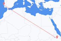 Flyreiser fra Dessie, Etiopia til Lisboa, Portugal