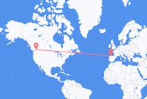 Flights from Kelowna, Canada to Asturias, Spain