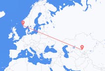 Flights from Turkistan to Haugesund