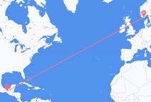Flyrejser fra Tuxtla Gutierrez, Mexico til Kristiansand, Norge