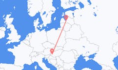 Flug frá Heviz, Ungverjalandi til Riga, Lettlandi