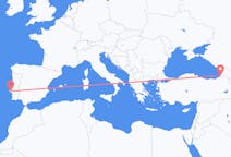 Flyrejser fra Batumi, Georgien til Lissabon, Portugal