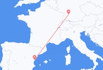 Flyreiser fra Stuttgart, Tyskland til Castelló de la Plana, Spania