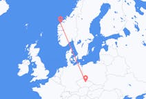 Flyg från Pardubice till Ålesund