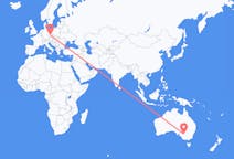 Flyg från Mildura, Australien till Prag, Tjeckien